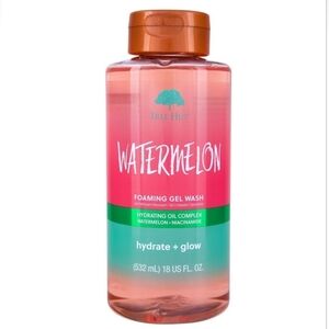 Tree Hut Watermelon Foaming Gel Body Wash 18 fl oz New